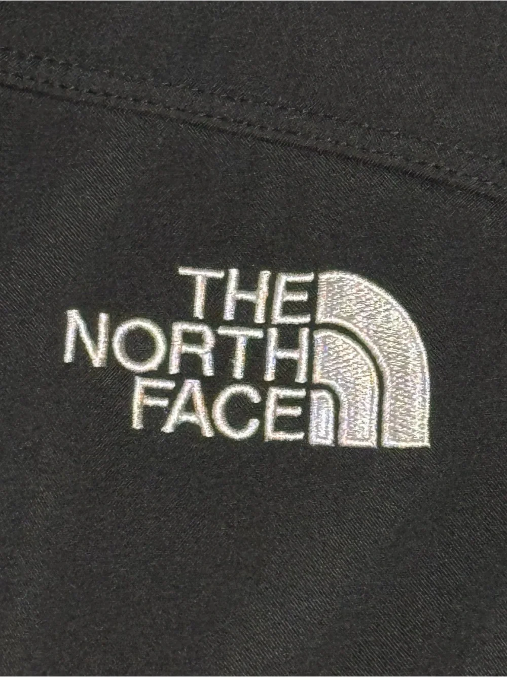 The North Face WindStopper Soft Shell Fleece Lined Vest Mens M Black Full Zip